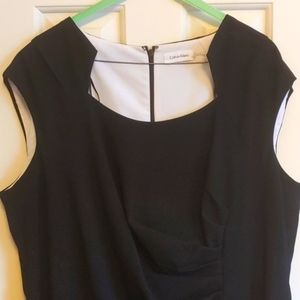 Calvin Klein Black Cocktail Dress - 18W